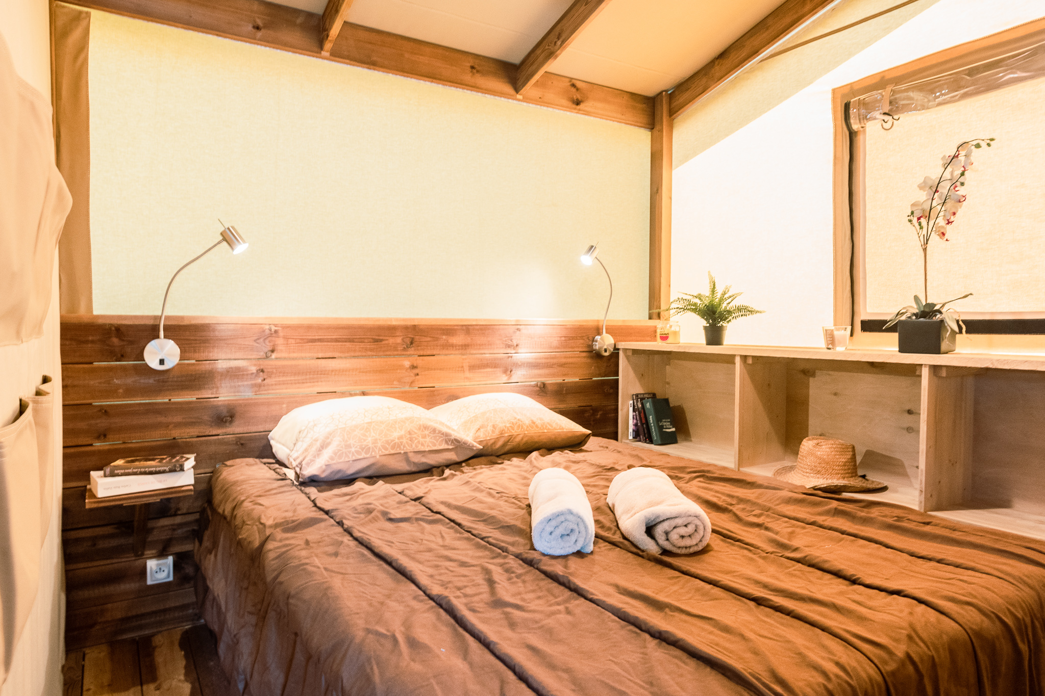 Tente Ecolodge Family – 2 chambres 2/4 Pers.