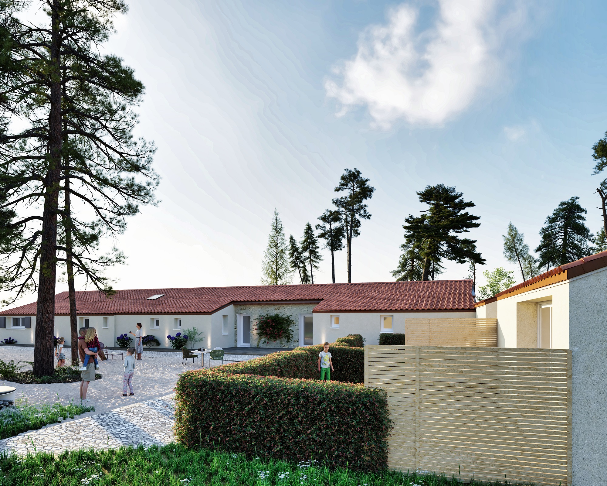Longère du Hameau – 1-Slaapkamer Accommodatie 2 pers.
