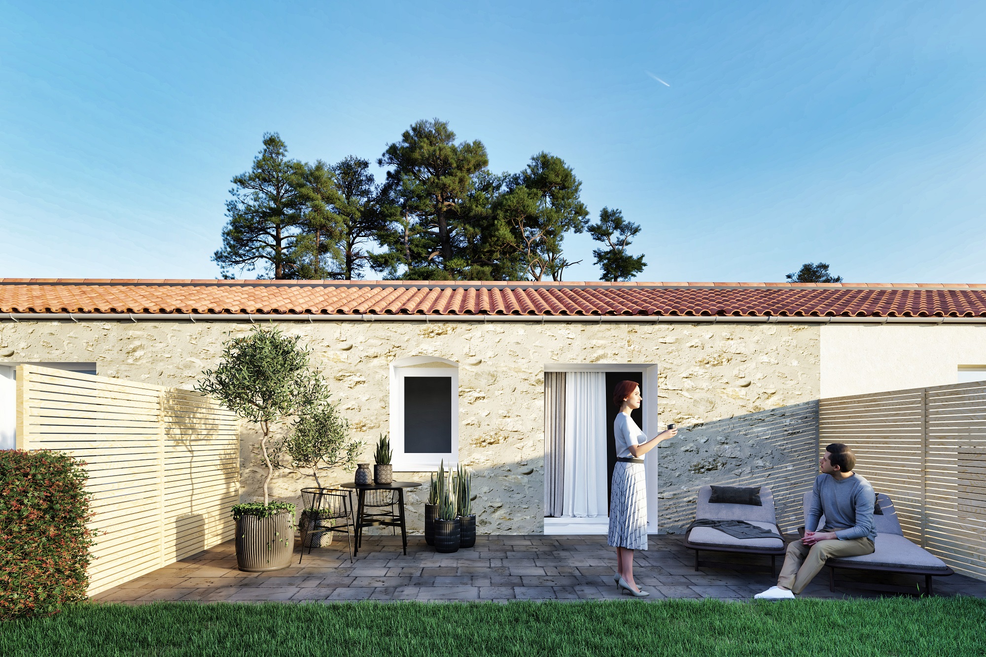 Longère du Hameau – 2-Slaapkamer Accommodatie 4 pers.
