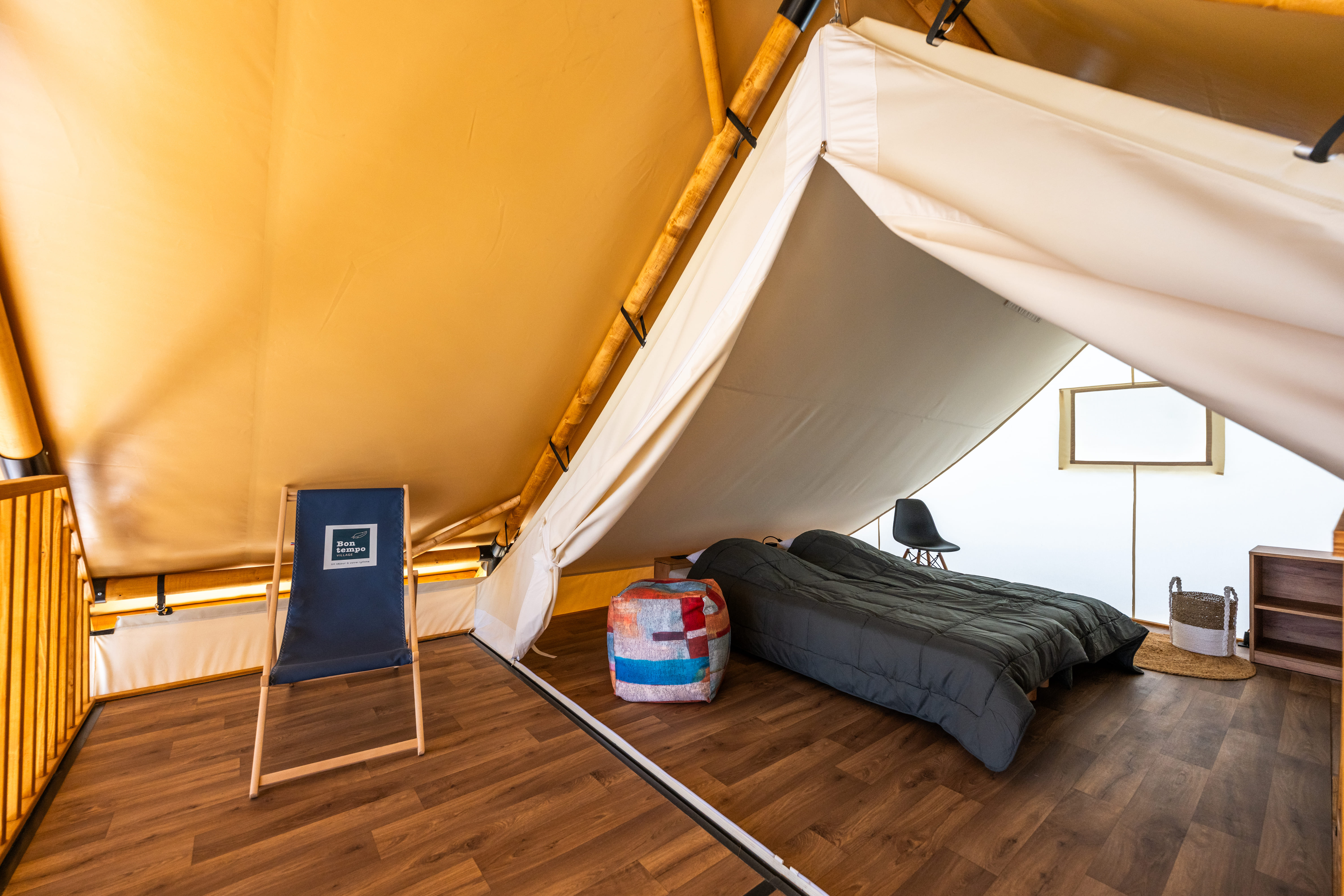 Nature Lodge – 3 chambres – Spa (draps et serviettes inclus) 2/6 Pers.