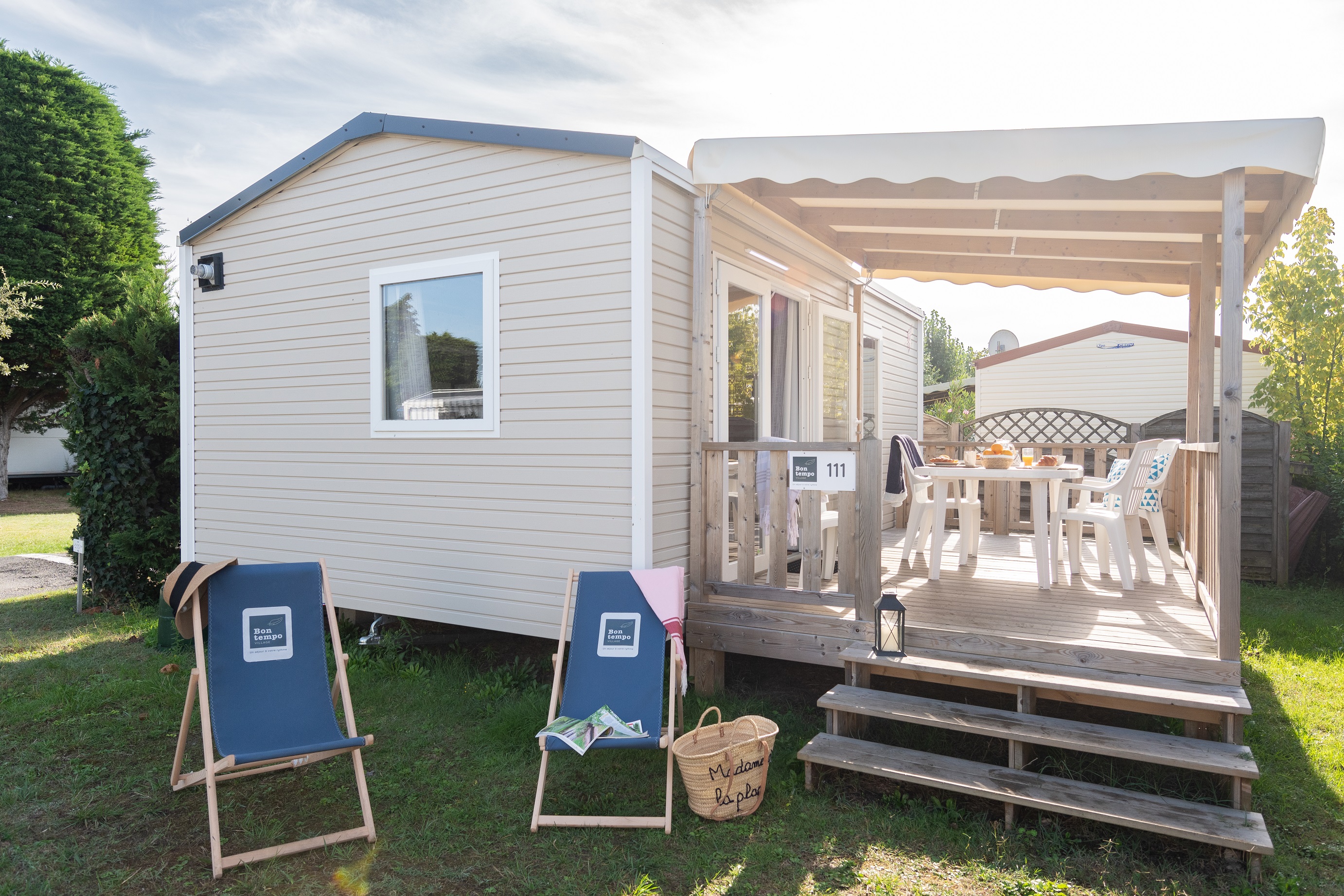 Cottage Prestige 20 m² – 1 chambre (draps et serviettes inclus) 1/2 Pers.