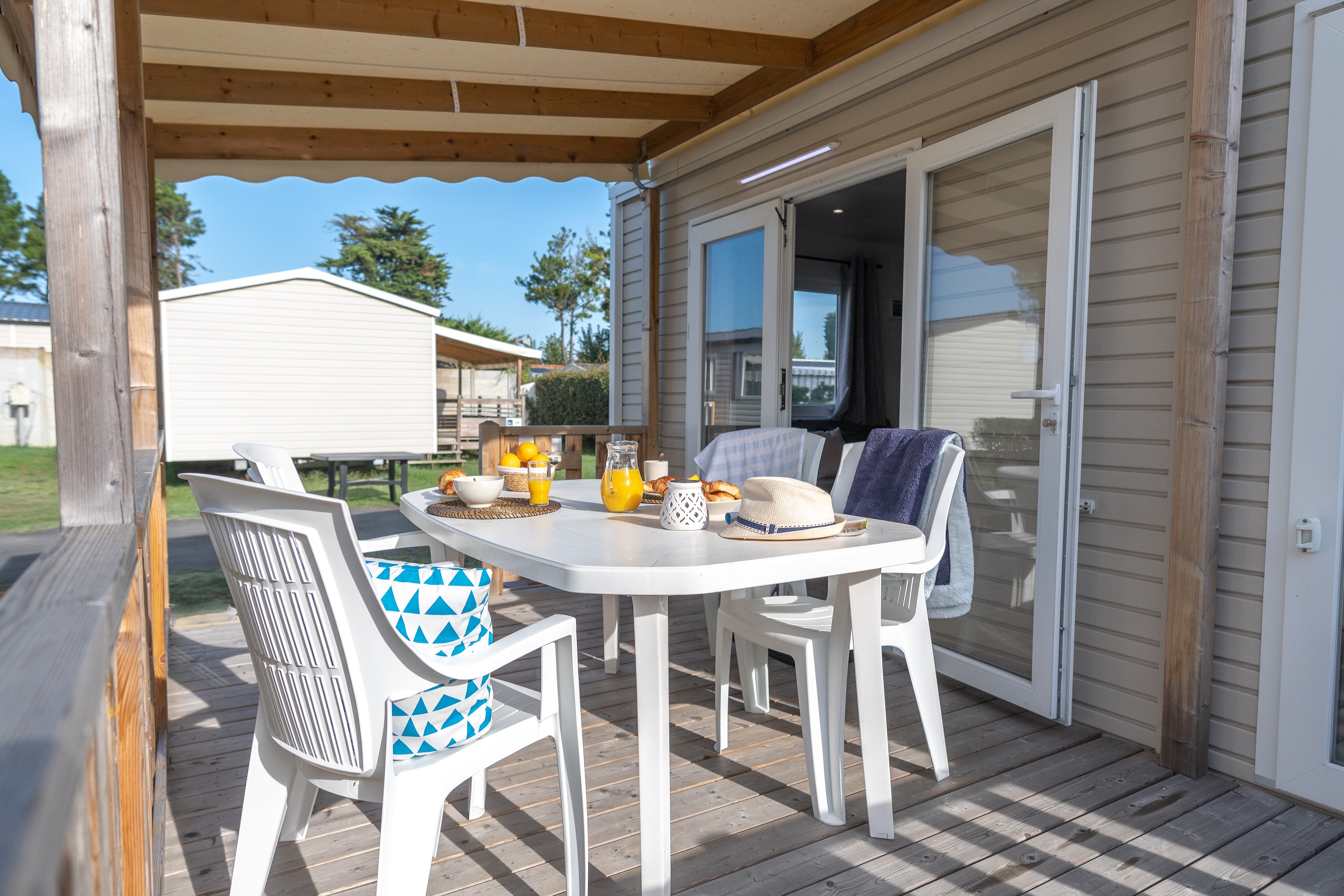 Cottage Prestige 20 m² – 1 chambre (draps et serviettes inclus) 1/2 Pers.