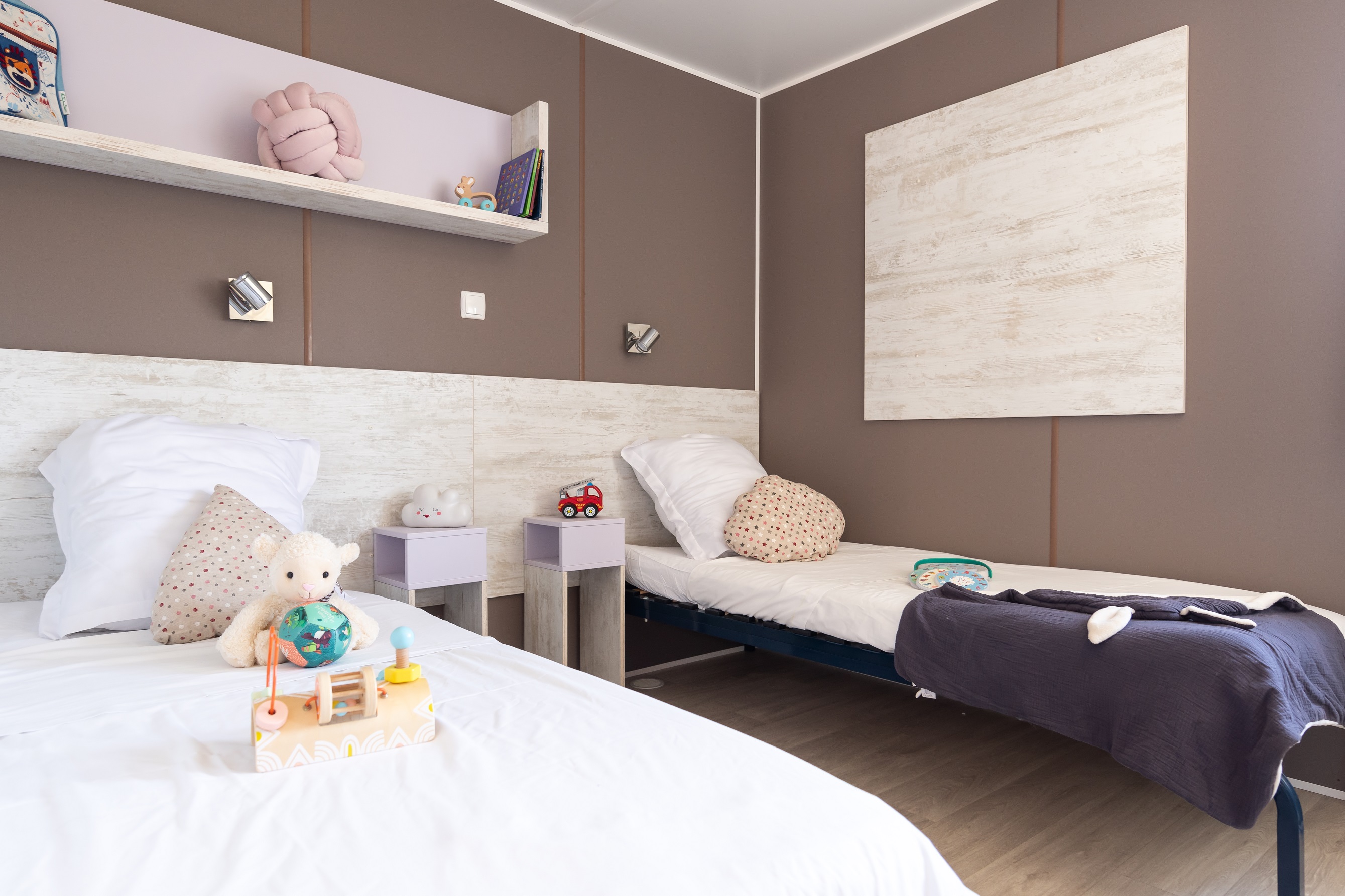 Cottage Prestige 40 m² – 2 chambres – 2 salles de bain (draps et serviettes inclus) 2/4 Pers.