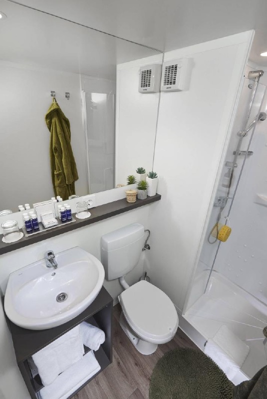 Nature Lodge – 2 Schlafzimmer – Spa (Bettwäsche und Handtücher inklusive) 2/4 Pers.