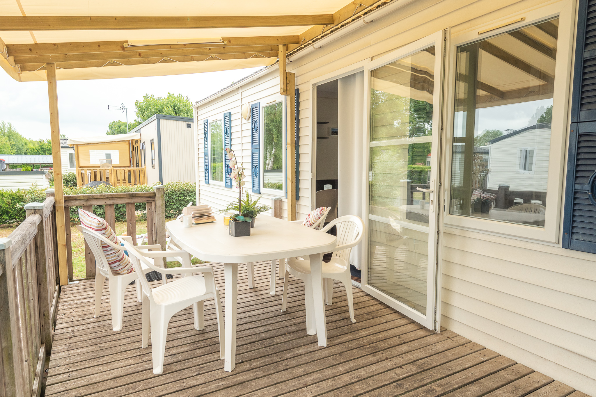 Cottage Komfort barrierefrei – 34 m² – 2 Schlafzimmer 2/4 Pers.
