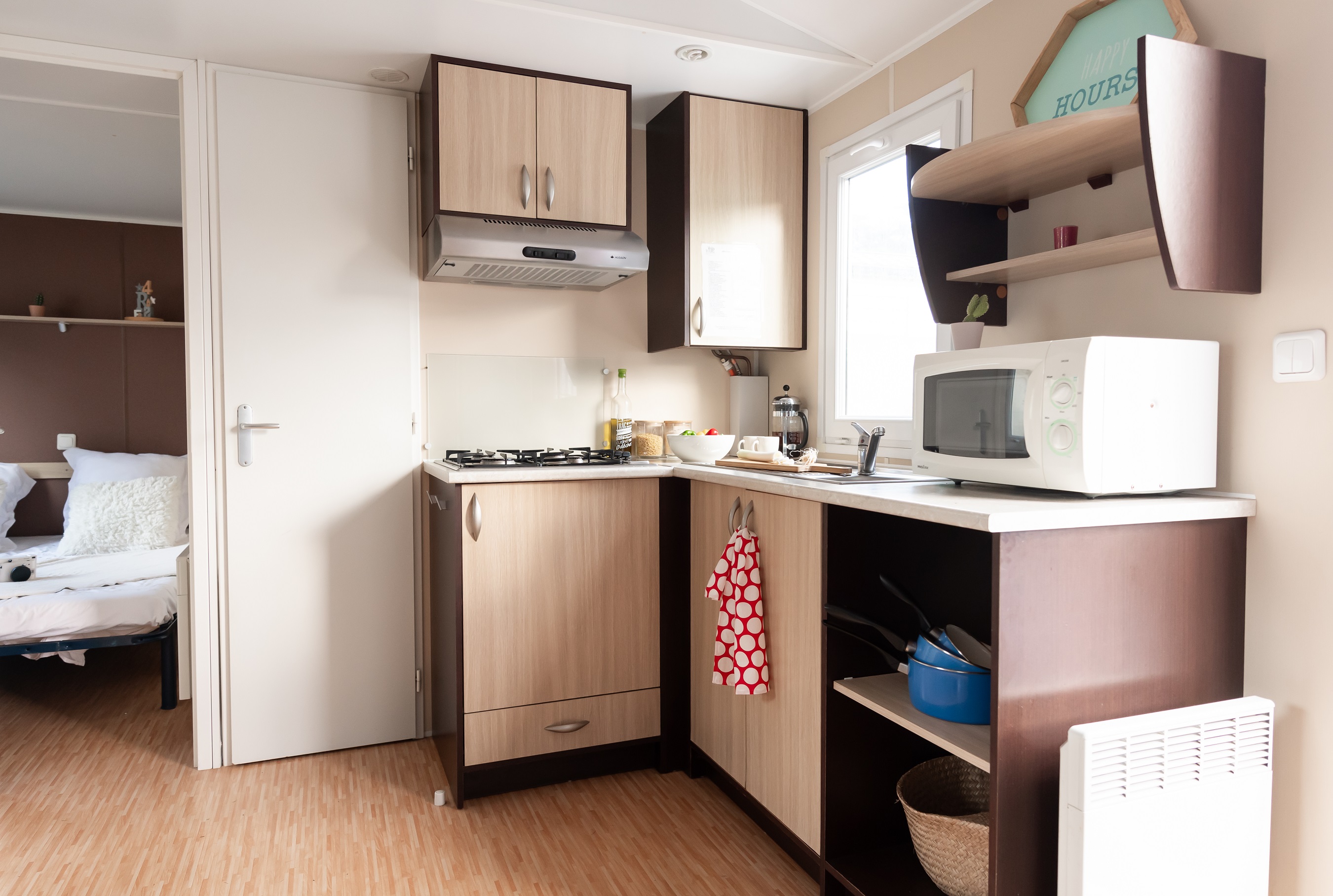 Cottage Loisirs – 31 m² – 3 Schlafzimmer 4/6 Pers.