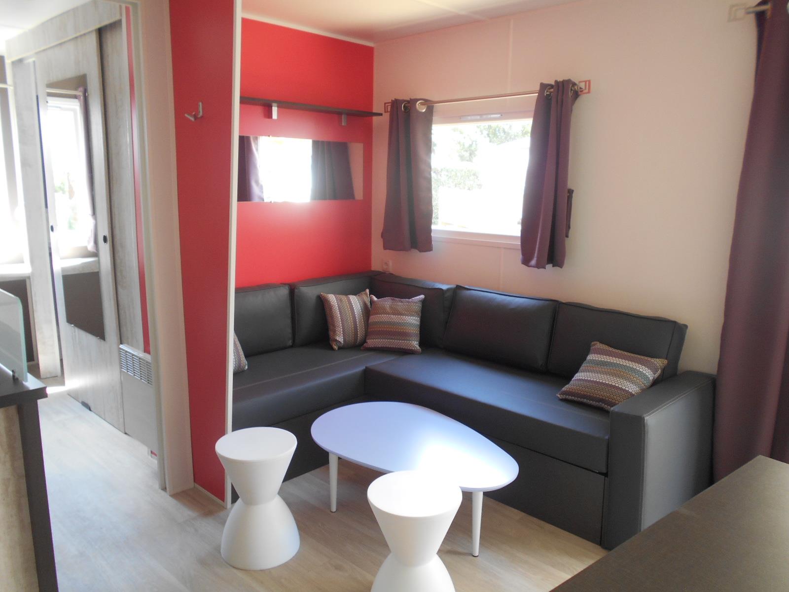 Cottage Prestige VIP 40m² – 2 chambres + télévision + Terrasse 2/4 Pers.