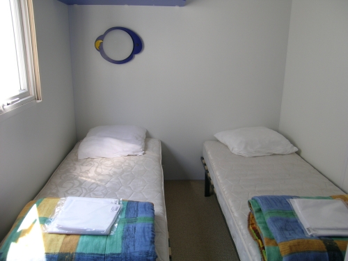 Cottage Loisirs 24m² – 2 chambres (sans télévision) 2/4 Pers.