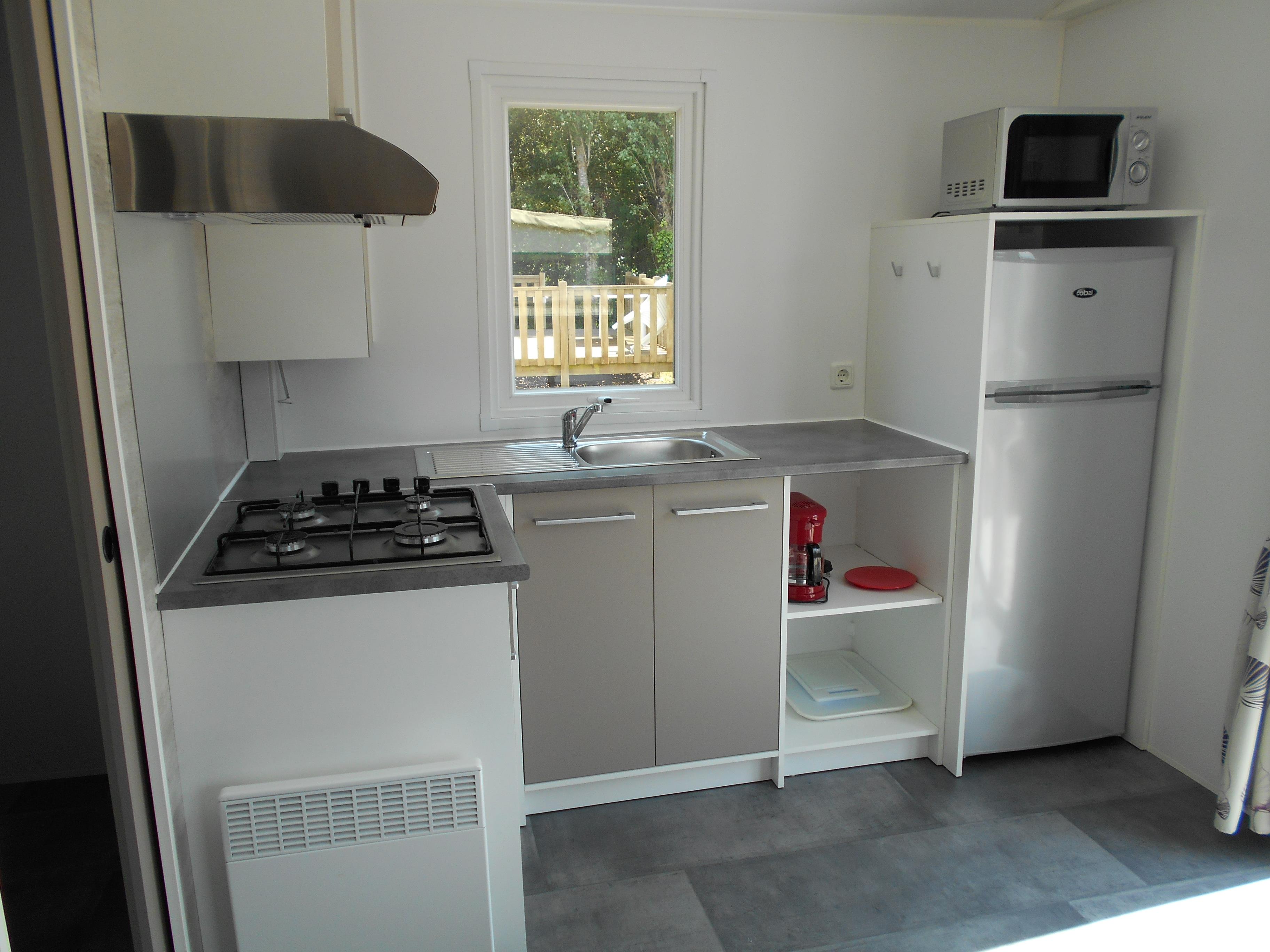 Cottage Loisirs 24m² – 2 chambres (sans télévision) 2/4 Pers.