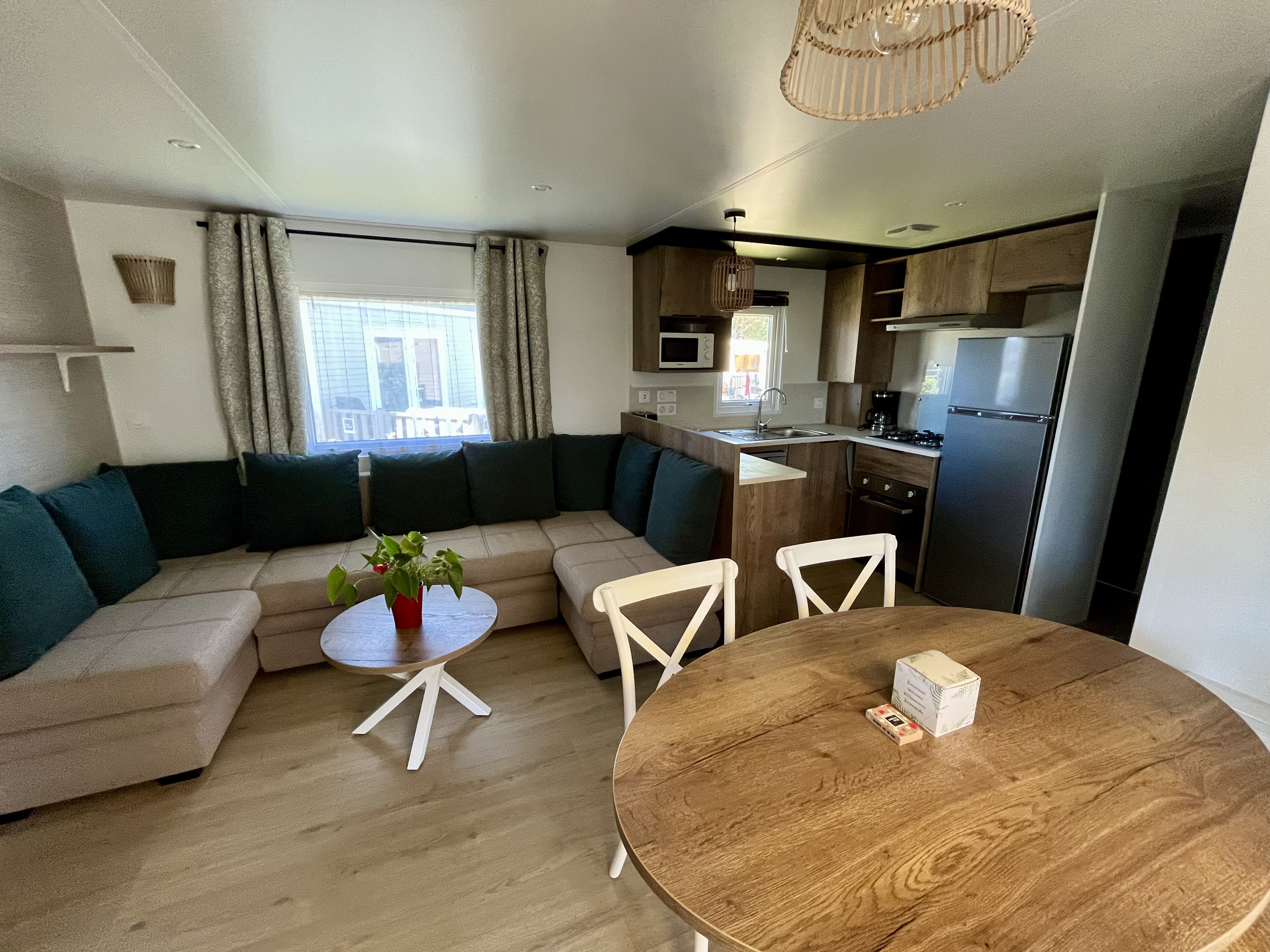 Cottage Prestige GRAND CONFORT 40m² – 3 chambres + télévision + Terrasse 4/6 Pers.