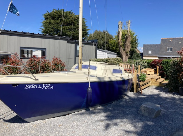 Unusual Lodging – Boat “Brin de folie” 1/2 Ppl.
